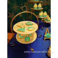 multilevel metal cake stand Showing Stand